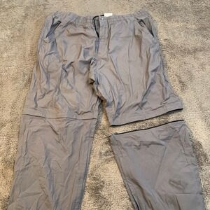Nike Golf Storm-FIT Convertible Zip Off Pants Mens XL Gray Weather Resistant